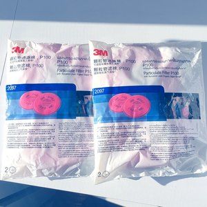 2 pairs ofOrganic vapor relief filter p100 (2097)